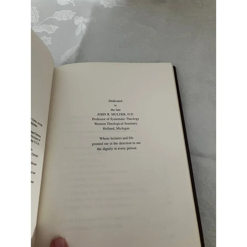 1982 Robert Schuller Self Esteem New Reformation Bonded Leather Gilt Book